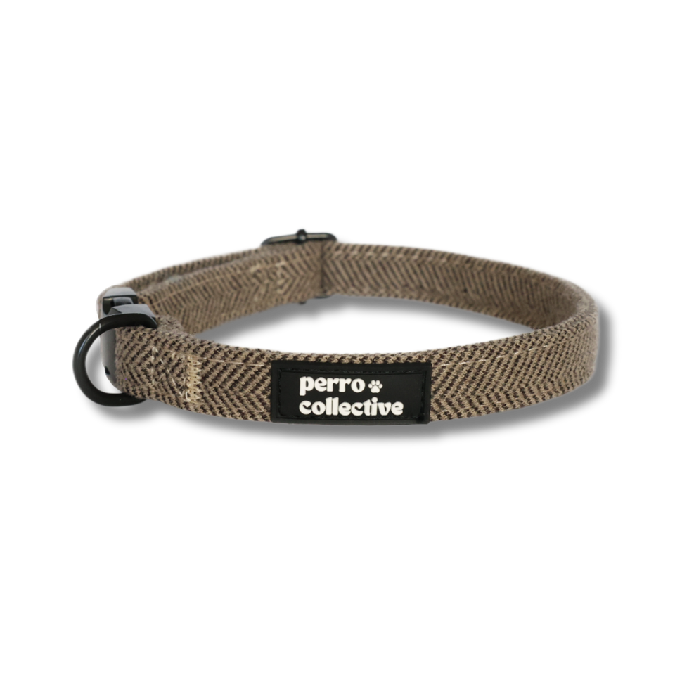 Brown Dog Collar  - perro collective