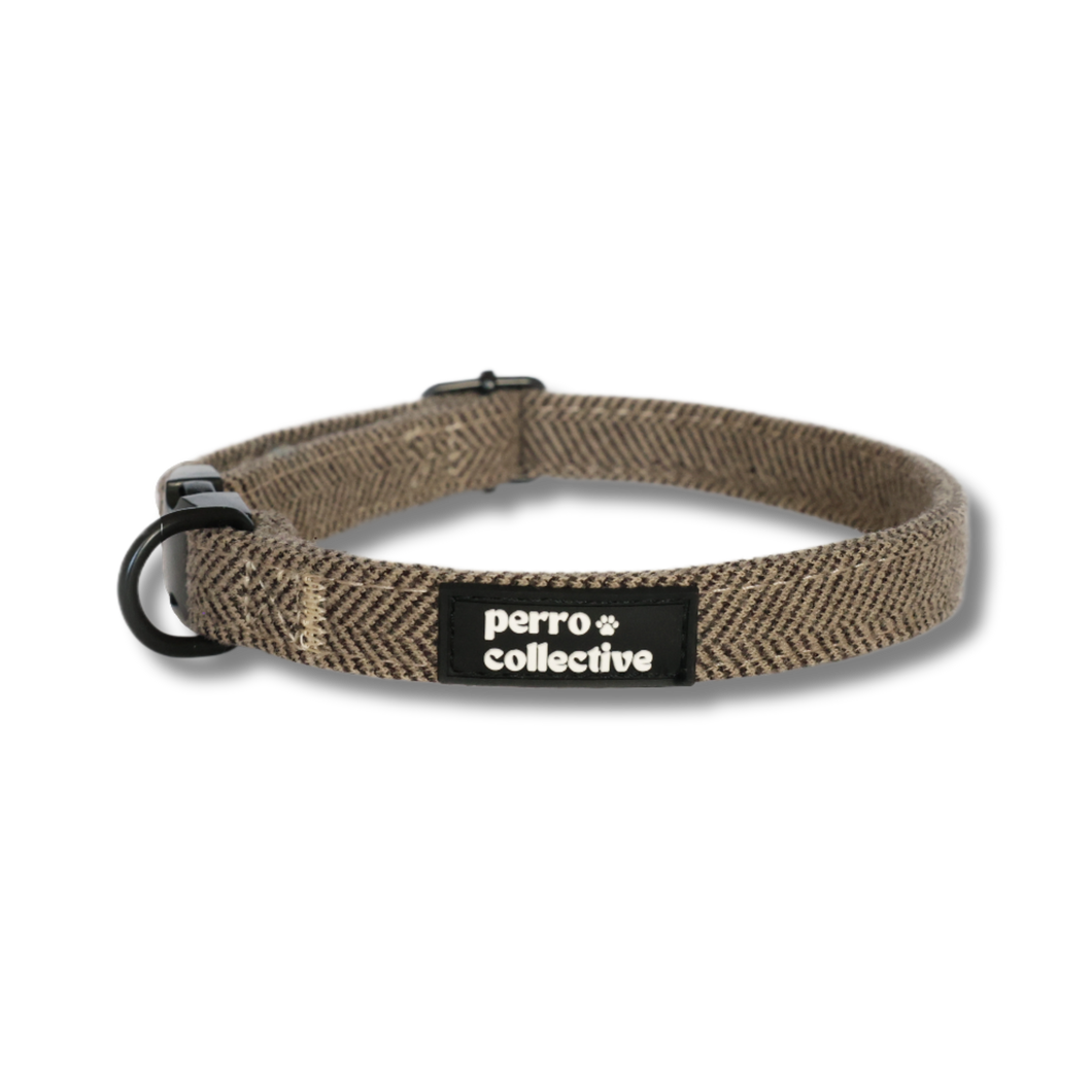 Brown Dog Collar  - perro collective